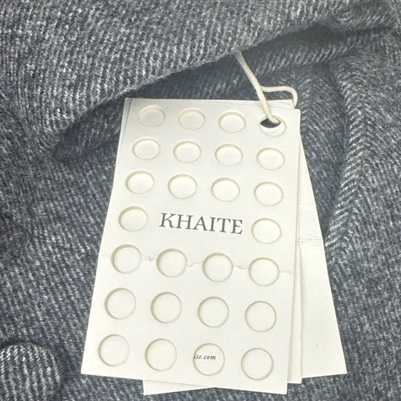 Stunning Luxury $6,600 KHAITE “Finna” Coat Removable Collar NWT sz 0 - Picture 8 of 16